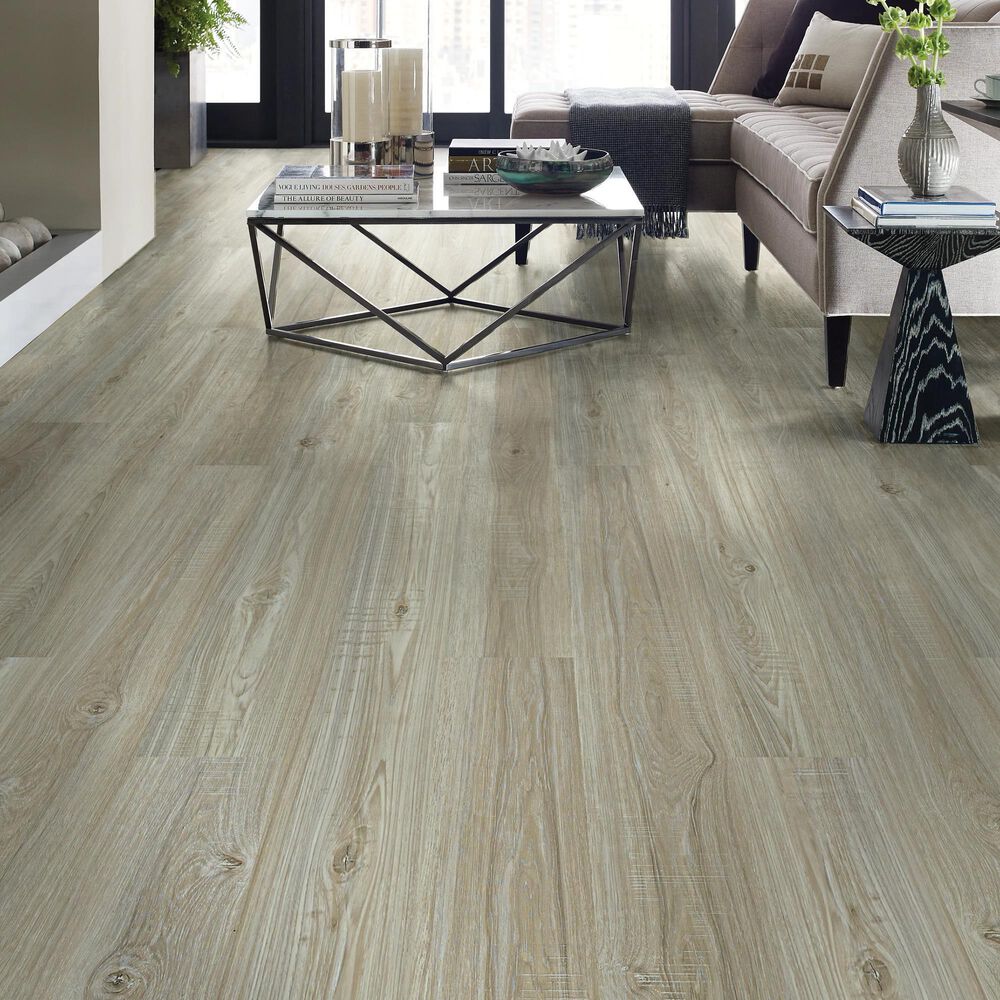 Shaw Impact Plus Washed Oak 7&quot; x 48&quot; Luxury Vinyl Plank, , large