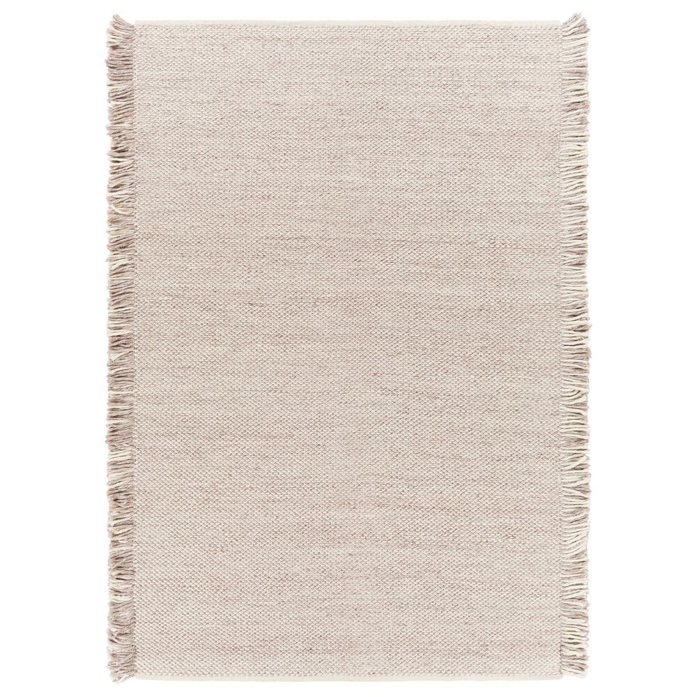 Surya Azalea 5" x 7"6" Taupe and Cream Indoor/Outdoor Area Rug, , large