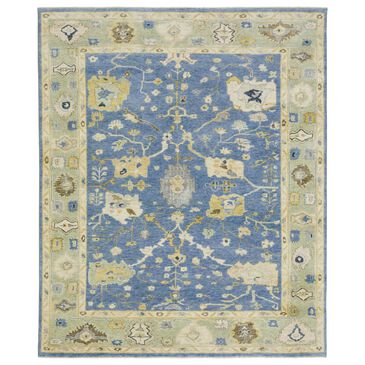 Oriental Weavers Palace Blue and Green 9" x 12" Area Rug, , large