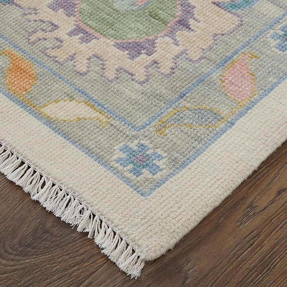Feizy Karina 3&#39;6&quot; x 5&#39;6&quot; Ivory and Gray Area Rug, , large