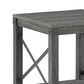Ashley Freedan Square End Table in Grayish Brown, , large