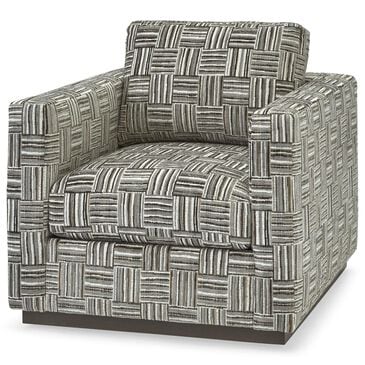 Massoud Slim Swivel Chair in Entwine Quartz, , large