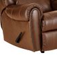 HomeStretch Laredo Manual Rocker Recliner in Stetson Cognac, , large