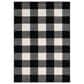 Oriental Weavers Georgia Geometric 678D0 5"3" x 7"3" Black and Ivory Area Rug, , large