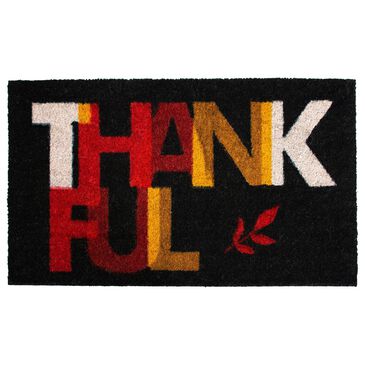 Callaway Thankful 1"5" x 2"5" Multicolor Door Mat, , large
