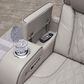 Ashley Boyington Leather Power Recliner in Gray, , large