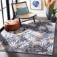 Safavieh Cabana CBN405M 5"1" x 7"6" Blue and Grey Indoor/Outdoor Area Performance Rug, , large