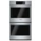 Bosch 800 Series 2-Piece Kitchen Package with 30" Double Wall Oven 30" Gas Cooktop and in Stainless Steel, , large