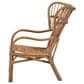 Baxton Studio Lamaria Rattan Arm Chair in Natural Brown Antique, , large