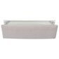 Linon Home Decor Marcum Counter Bench with Grey Cushion in Cream, , large