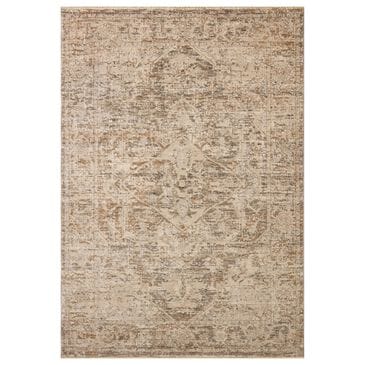 Loloi Clarisse Smoke and Natural 6"3" x 9"6" Area Rug, , large