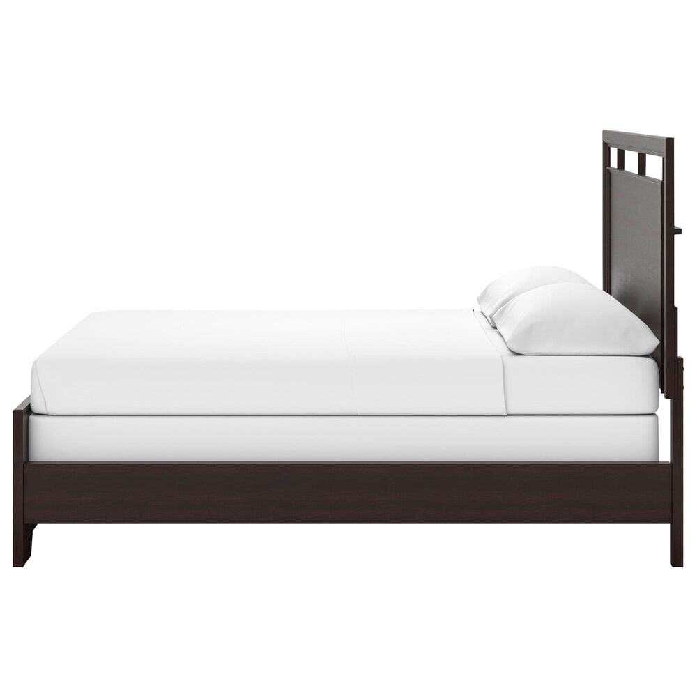 Ashley Covetown Caliifornia King Bed in Dark Brown, , large