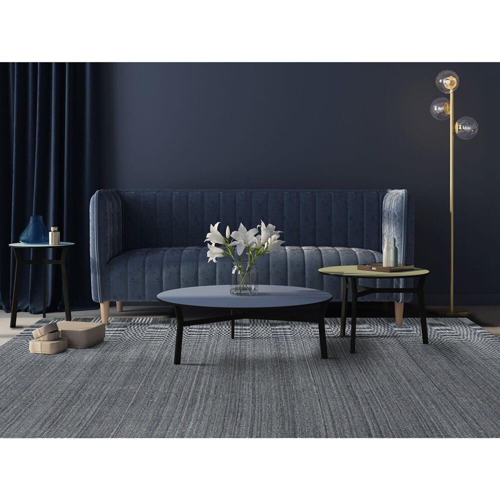 Radici USA Alleanza 10&#39; x 14&#39; Charcoal Area Rug, , large