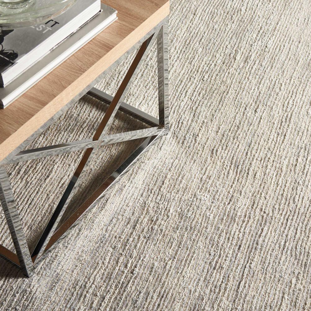 Nourison Ocean OCS01 8&#39;6&quot; x 11&#39;6&quot; Mist Area Rug, , large