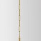 Corbett Lighting Cortina 1-Light Linear in Vintage Brass, , large