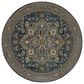 Oriental Weavers Aberdeen 1144Q Blue 7"10" Round Area Rug, , large