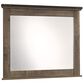 Ashley Trinell Rectangular Mirror in Brown, , large