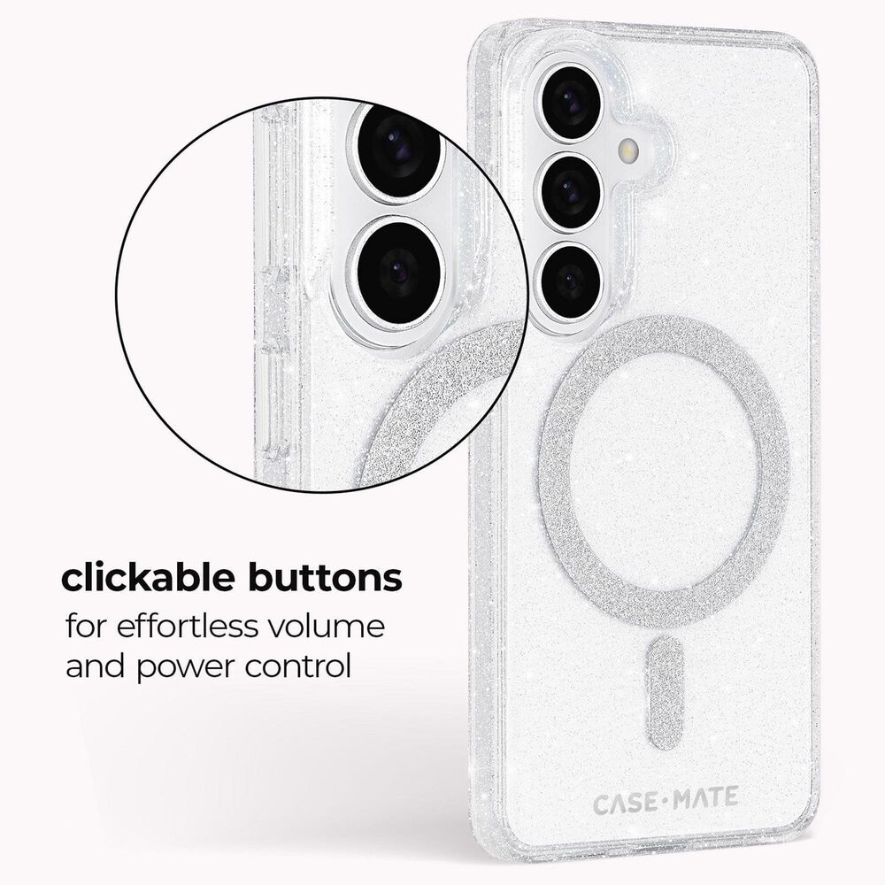 Case-Mate Twinkle Case with Magnet for Samsung Galaxy S26 in Twilight Silver, , large