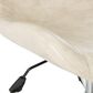 Safavieh Fletcher Swivel Office Chair in Beige/Chrome, , large