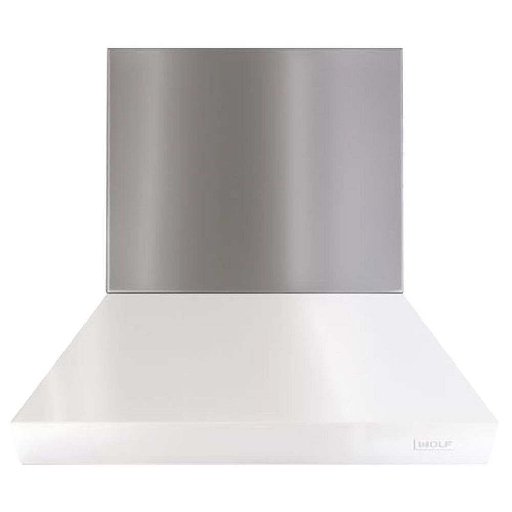 Wolf 24" Duct Cover for 48" Pro Chimney Hood in Stainless Steel, , large