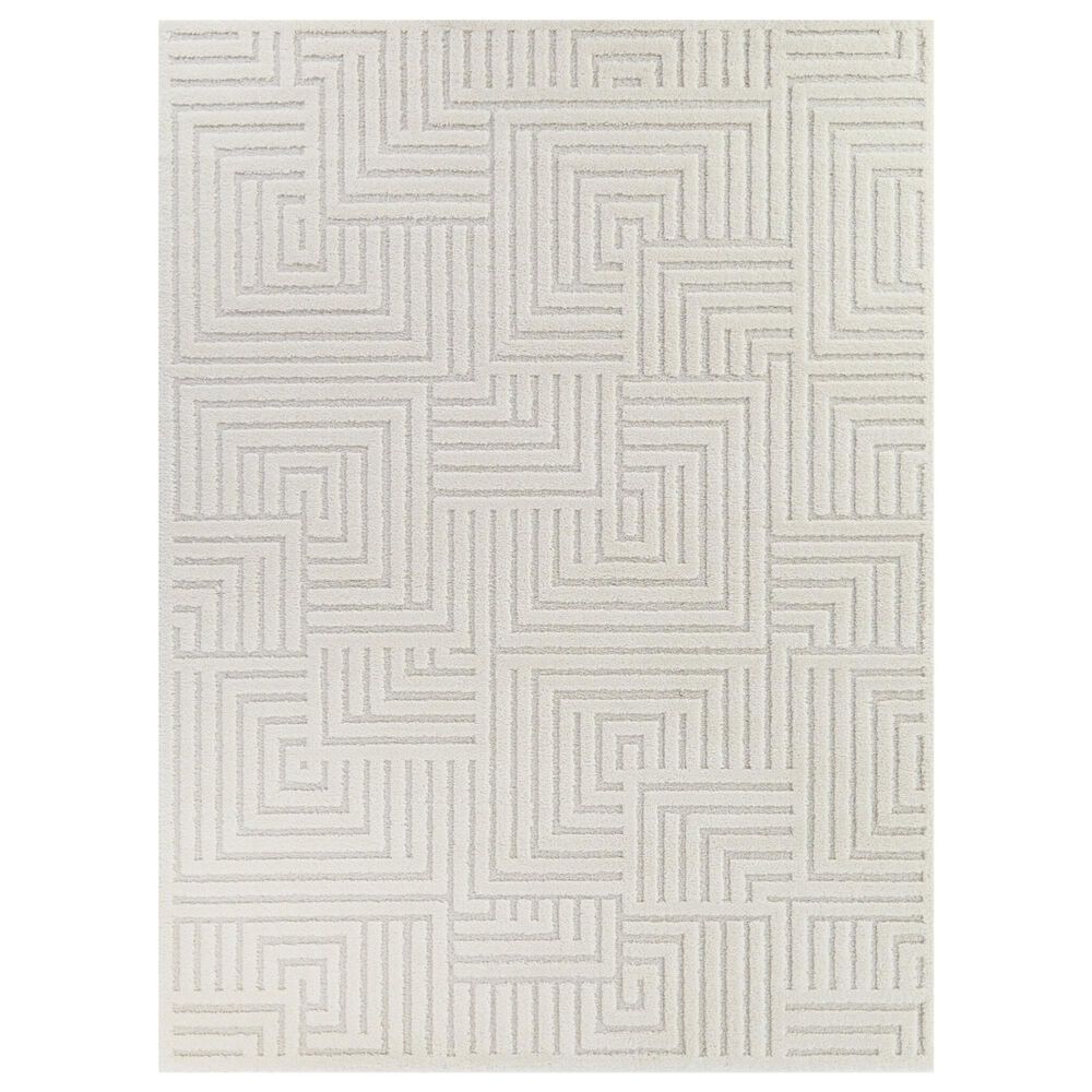 Balta Rugs Chandra 7"10" x 10" Cream Area Rug, , large