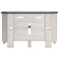 Ashley Dorrinson 48" Corner TV Stand in Antiqued White and Gray, , large