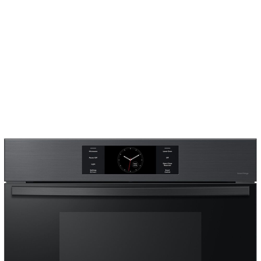 Samsung Bespoke 30&quot; Microwave Combination Wall Oven with Flex Duo in Matte Black Steel, , large