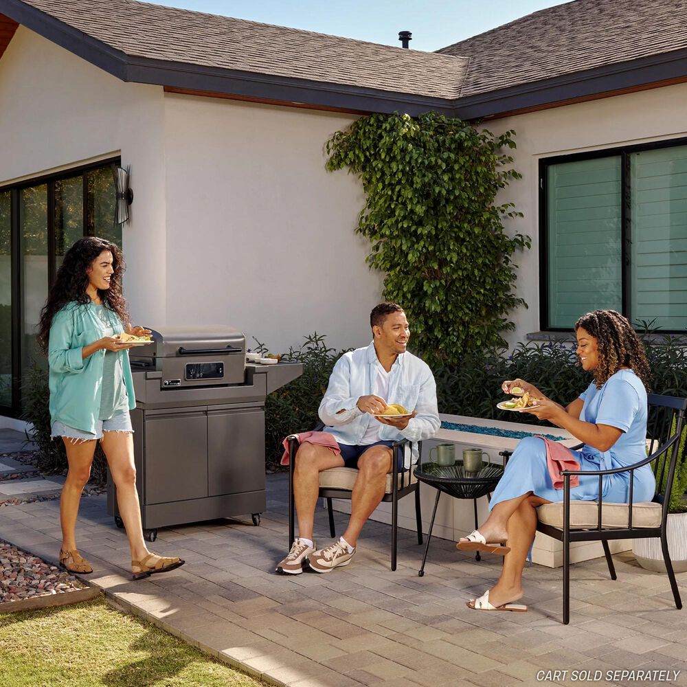 TYTUS Emberwood Portable Electric Grill and Griddle in Gunmetal Gray, , large