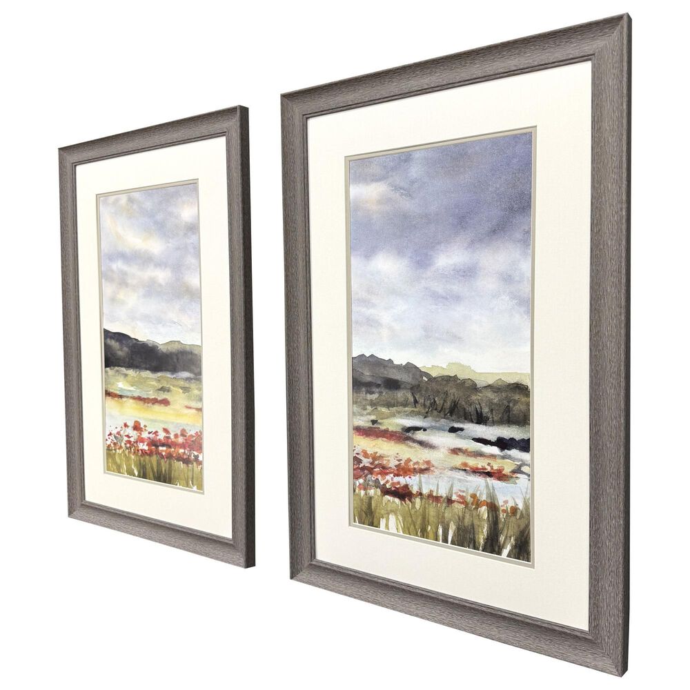 Paragon 21" x 33" Spring Awaits Wall Art in Green (Set of 2), , large