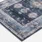 Central Oriental Rugease Velveteen Raquel Navy and Light Blue 7"6" x 9"6" Area Rug, , large