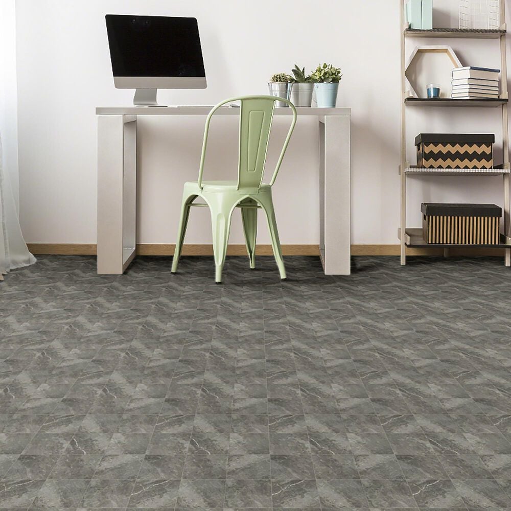 Shaw Oasis Dark Grey 12&quot; x 24&quot; Ceramic Tile, , large