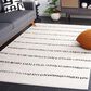Safavieh Melody MEL114A 4" x 6" Ivory and Black Area Rug, , large