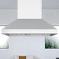 Zephyr Pro Titan Island 36" Mount Range Hood with Blower in Stainless Steel, , large