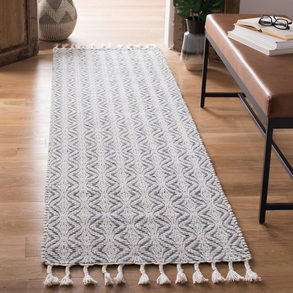 Safavieh Natura  2&#39;3&quot; x 8&#39; Grey Runner, , large