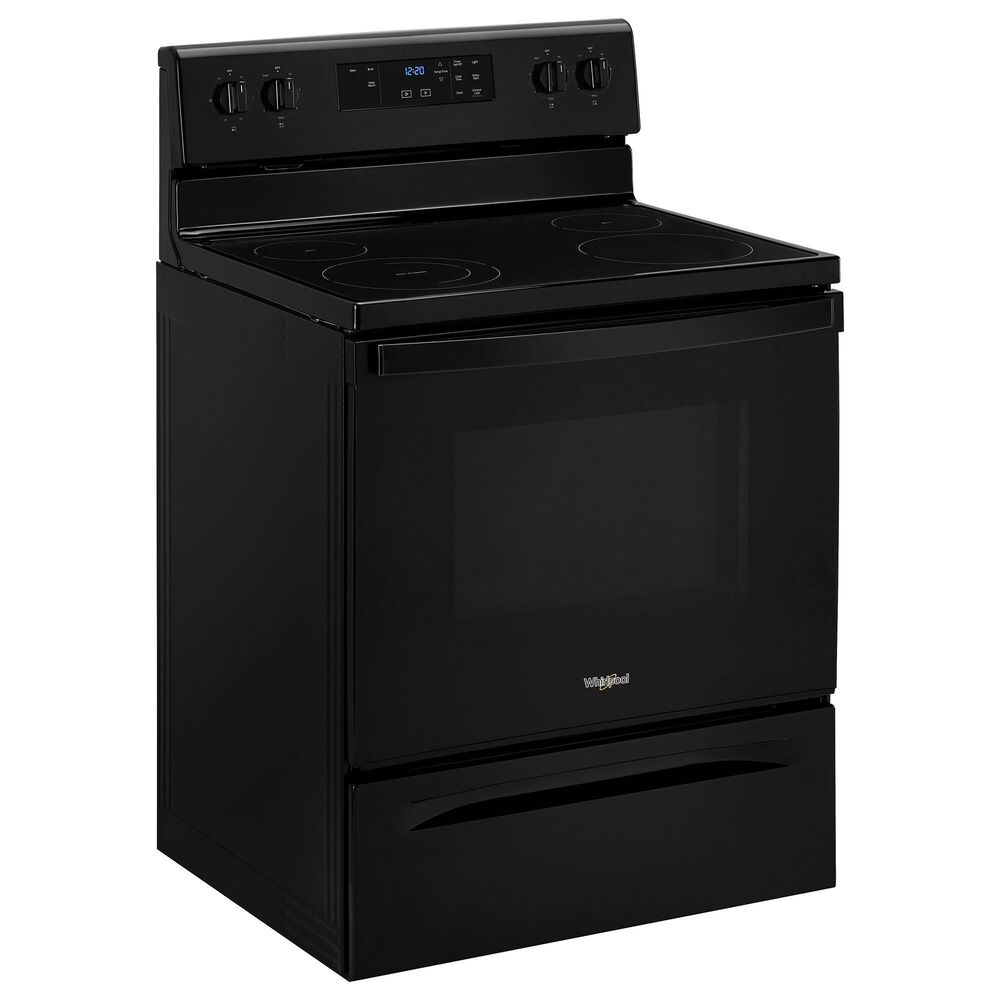 Whirlpool 5.3 Cu. Ft. Electric Range with Keep Warm in Black NFM