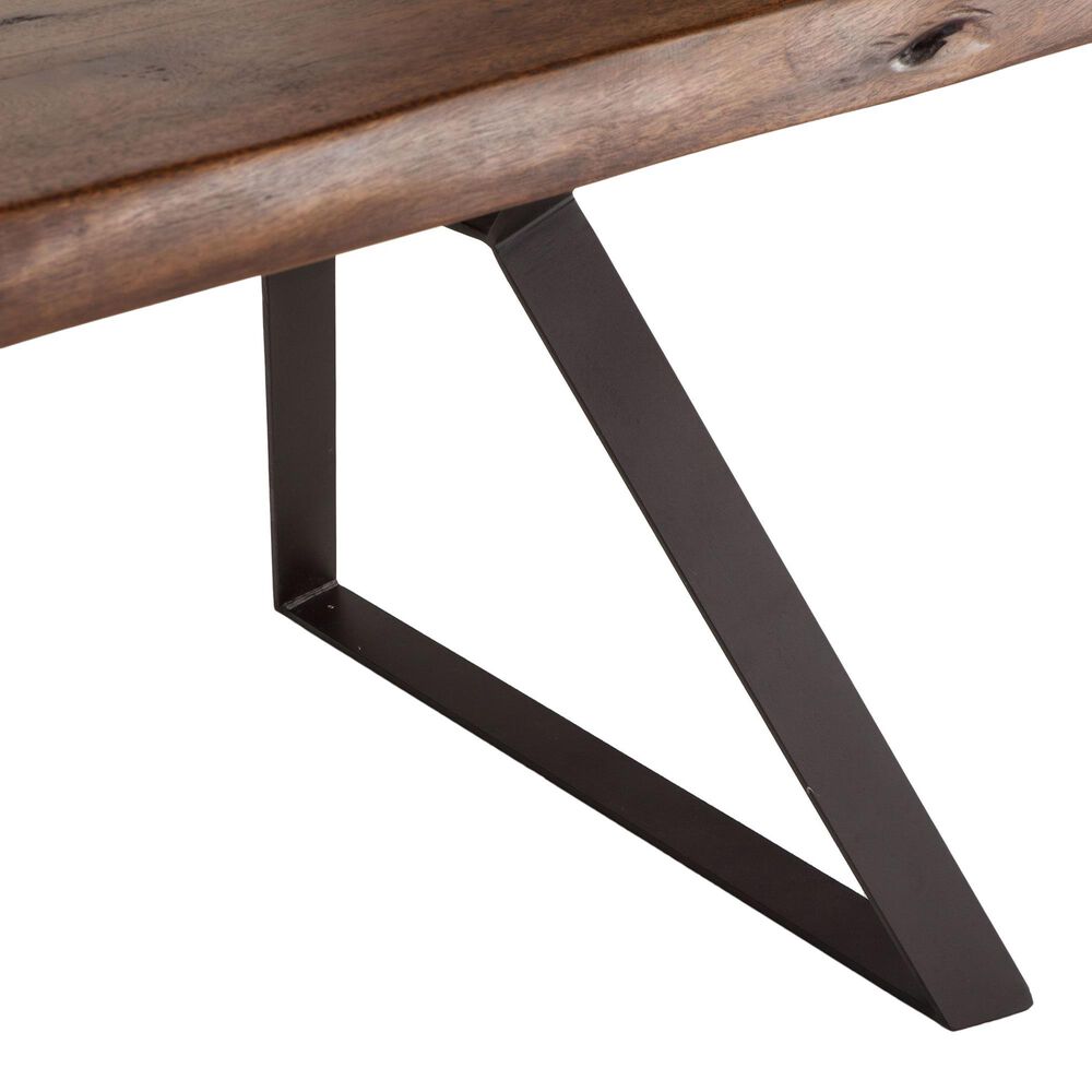 Home Trends & Design London Loft Dining Table in Walnut and Antique