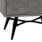 Blue River Makena 4-Piece Queen Bed Set in Grey Acacia, , large