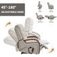 Hearth and Haven Power Lift Recliner in Beige, , large