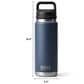YETI Rambler 26 Oz Water Bottle with Chug Cap in Wetlands Camo, , large