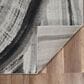 Kas Oriental Rugs Illusions Elements 3"3" x 4"11" Ivory and Grey Area Rug, , large