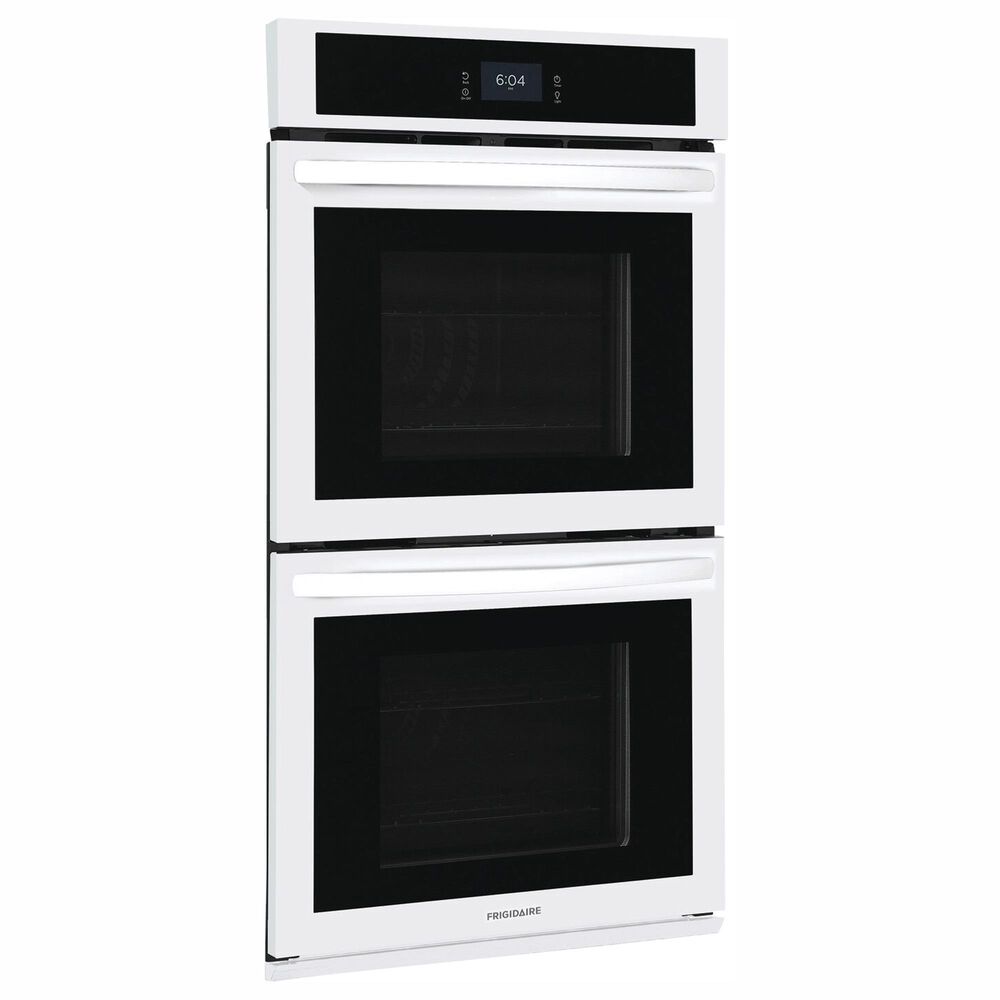 Frigidaire 27&quot; Double Electric Wall Oven with Fan Convection in White, , large