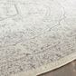 Safavieh Adirondack ADR108B-6R 6" x 6" Ivory/Silver Round Rug, , large