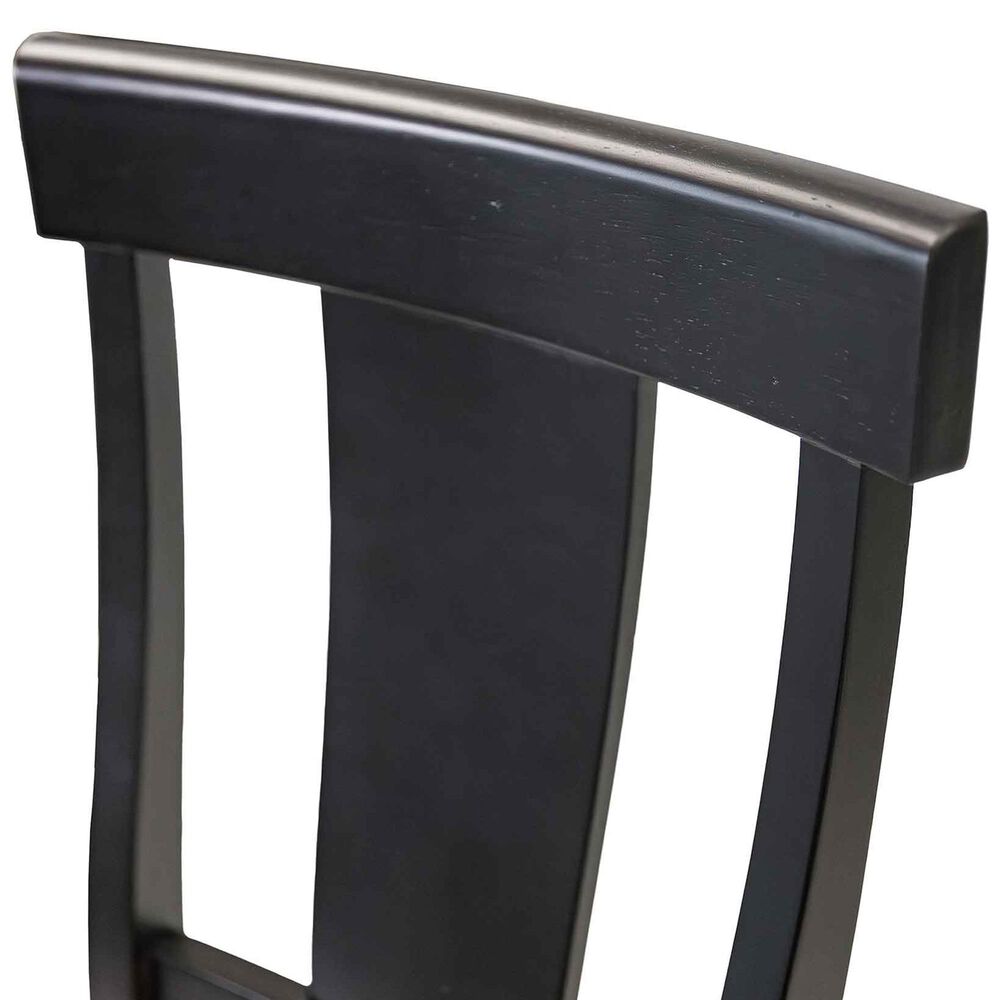 Martin Furniture Hartford Side Chair in Black, , large