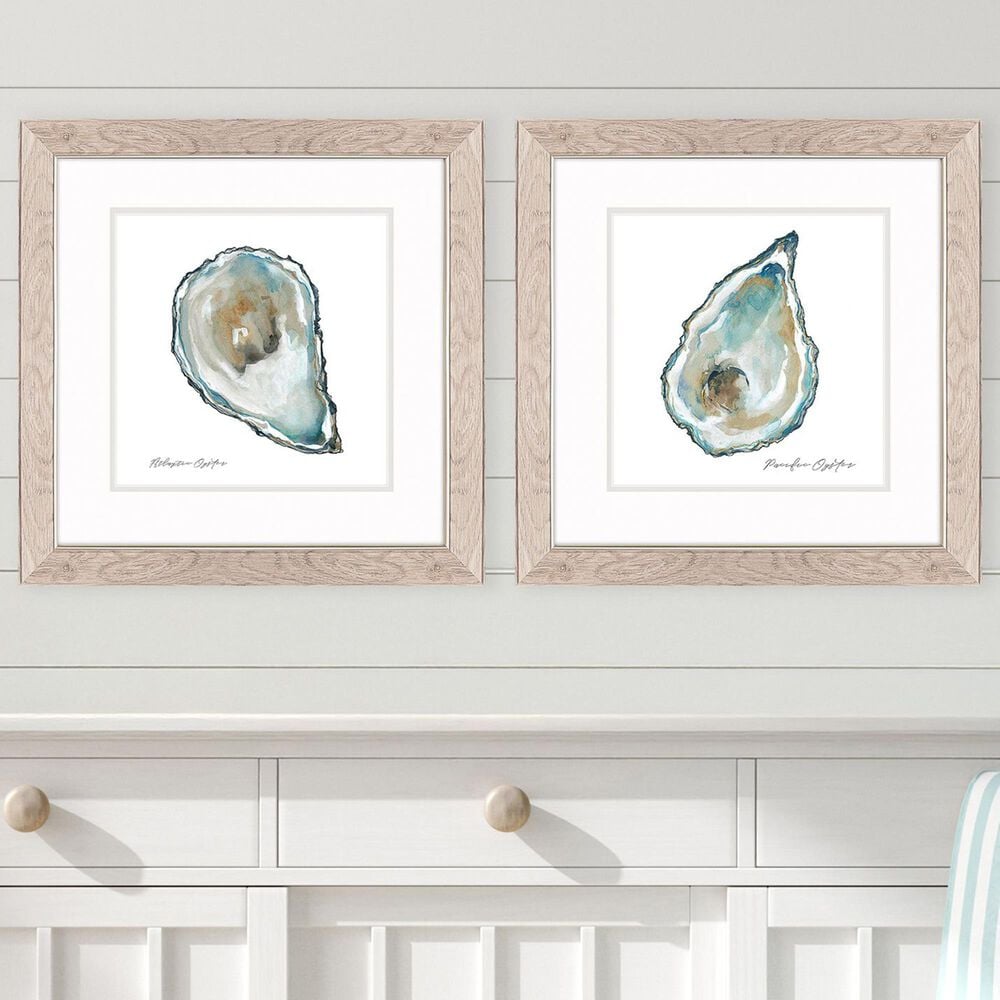 Paragon 19" x 19" Atlantic Pacific Wall Art in Blue (Set of 2), , large