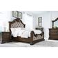 Ashley Maylee King Upholstered Bed  in Dark Brown, , large