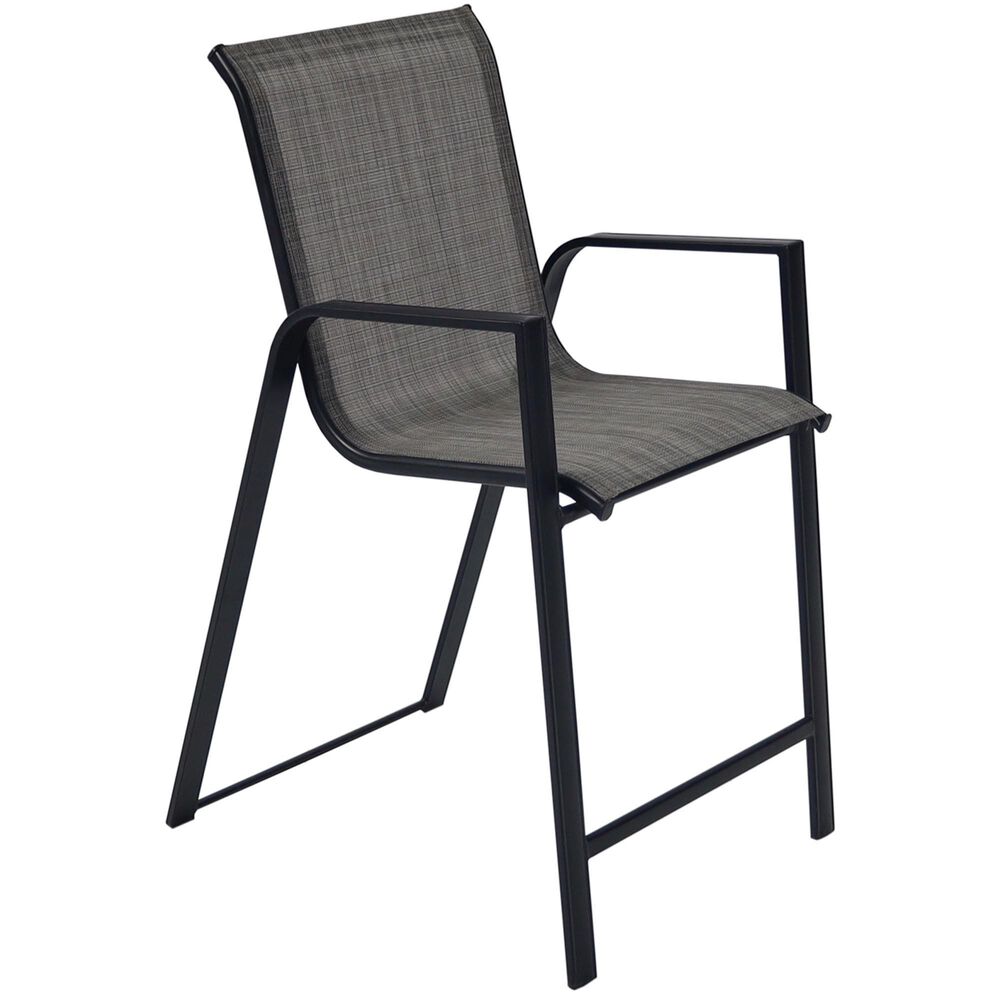Redline Creation Inc. Bar Height Chair in Matte Black, , large