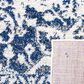 Safavieh Madison MAD603D 10" x 14" Cream and Navy Area Rug, , large