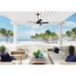 Hunter Sea Point 52" Outdoor Ceiling Fan with LED Lights in Matte Black, , large