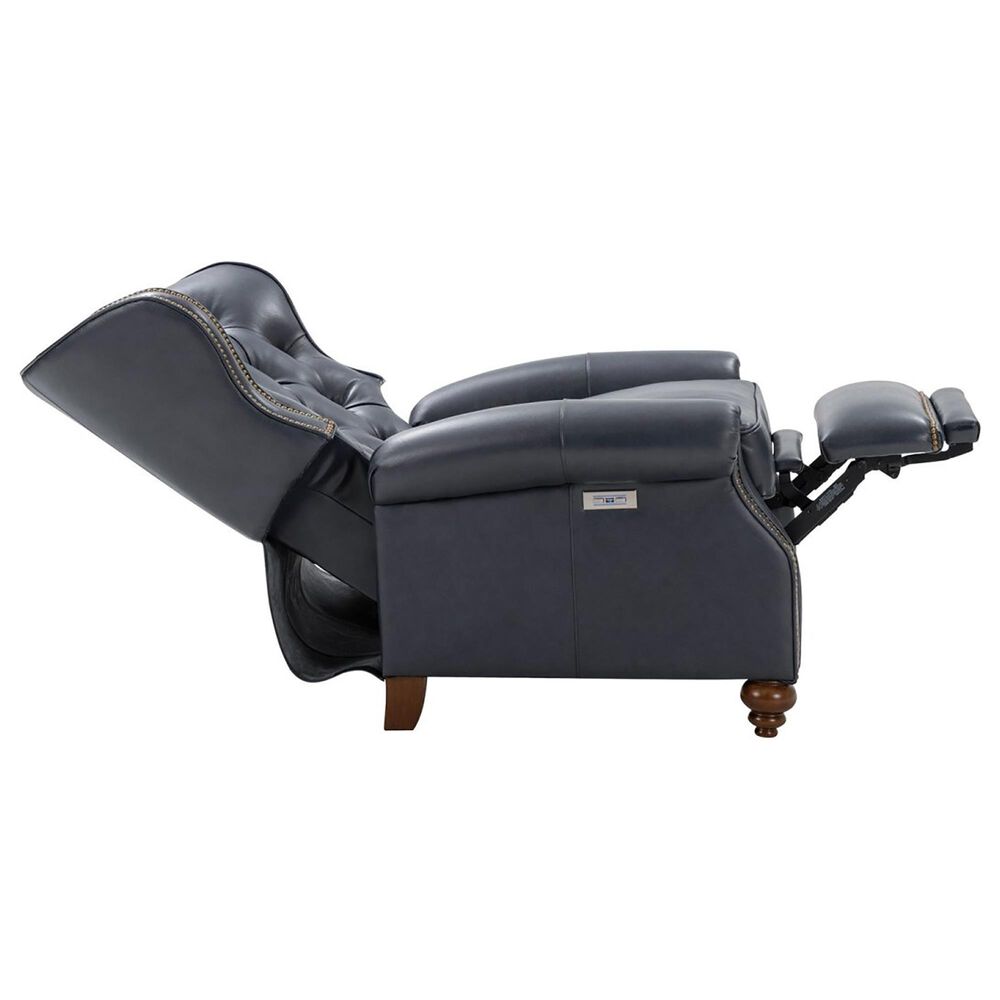 Barcalounger Writer's Power Recliner in Barone Navy Blue NFM