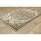 Oriental Weavers Andorra 8"6" x 11"7" Ivory and Blue Area Rug, , large
